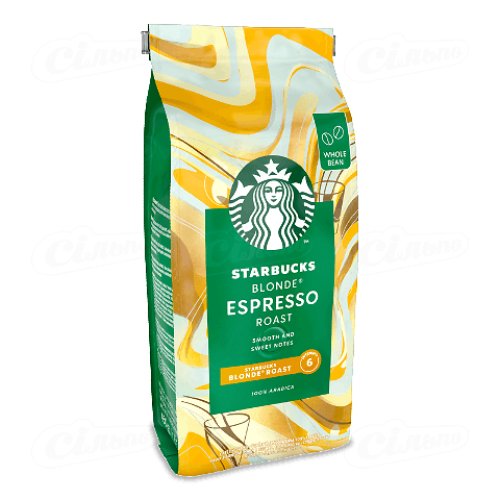 Кава STARBUCKS® Blonde Espresso Roast в зернах 450г