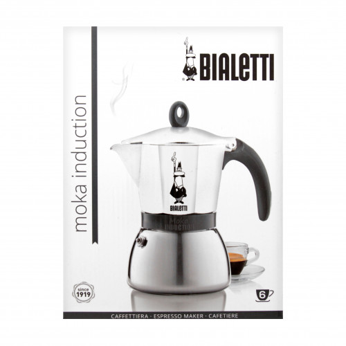 Кофеварка Bialetti MokaInduct гейз бел 6чаш 0.36л