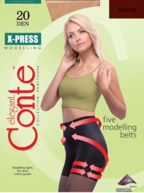 Колготи Conte X-press 20 Den р.4 mocca, шт