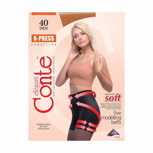 Колготи Conte X-press 40 Den р.3 shade, шт