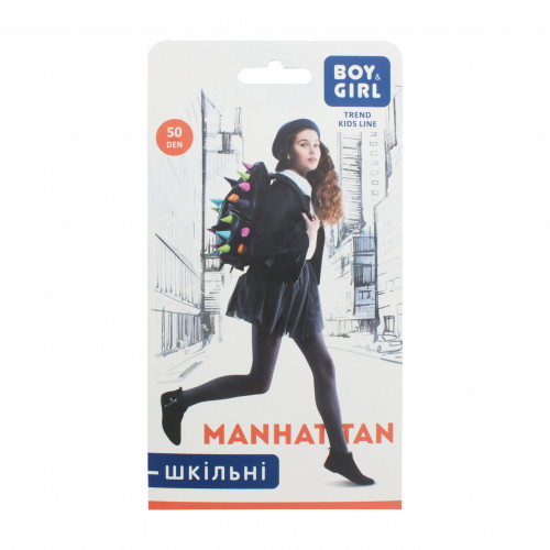 Колготи дитячі Boy&Girl Manhattan 50den 128-134 dark blue