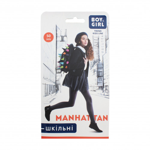 Колготи дитячі Boy&Girl Manhattan 50den 158-164 brown