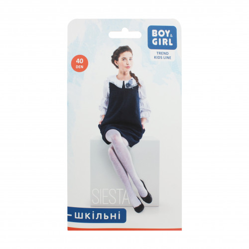 Колготи дитячі Boy&Girl Siesta 40den 158-164 black