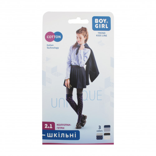 Колготи дитячі Boy&Girl Tights&Gaiters 158-164 lines