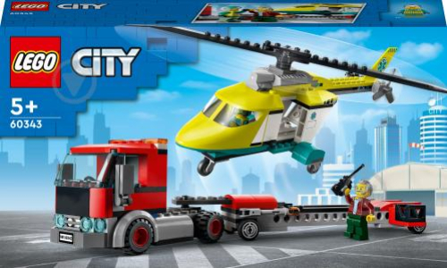 Конструктор Lego City Rescue Helicopter Transport №60343 1шт