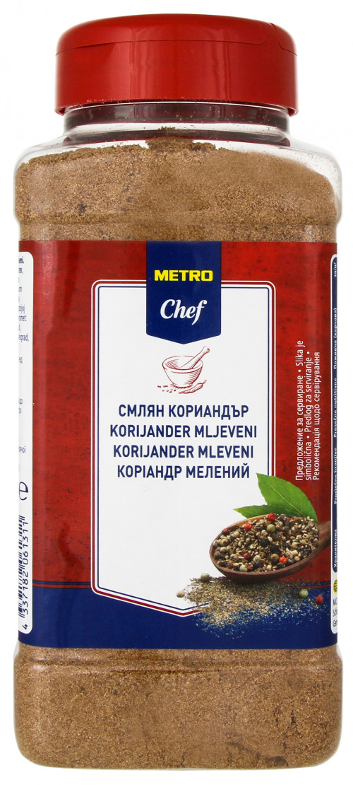 Коріандр мелений Metro Chef п/б 320г