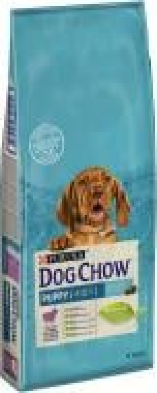 Корм для цуценят Dog Chow PUPPY з ягням, 14кг