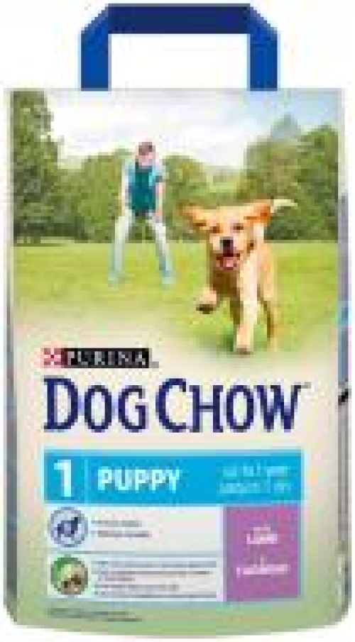 Корм для цуценят Dog Chow PUPPY з ягням, 2,5кг