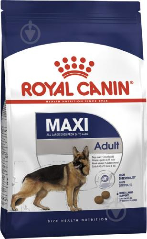 Корм для собак Royal Canin MAXI ADULT, 15кг