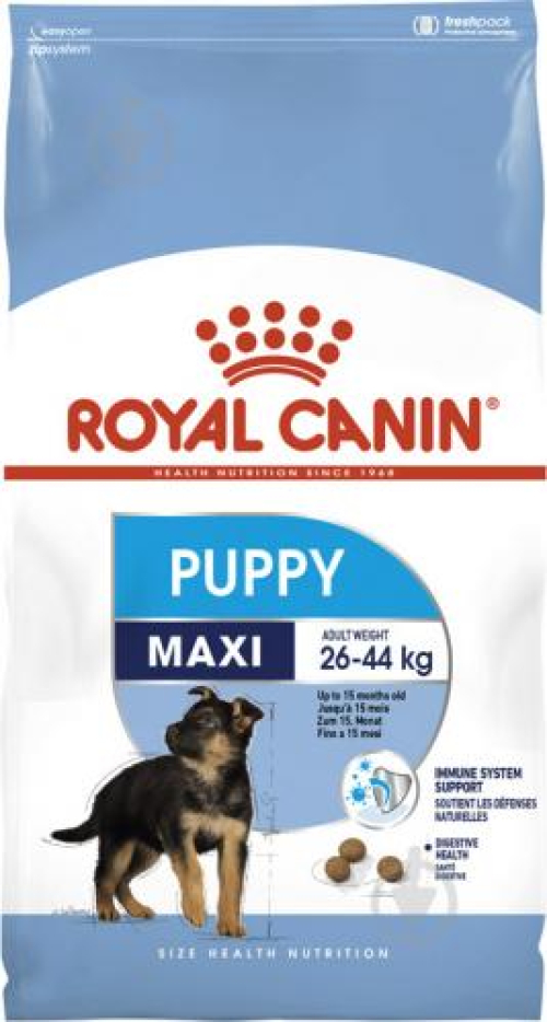 Корм для собак Royal Canin MAXI JUNIOR, 15кг