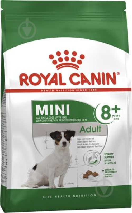 Корм для собак Royal Canin MINI ADULT 8+, 800г