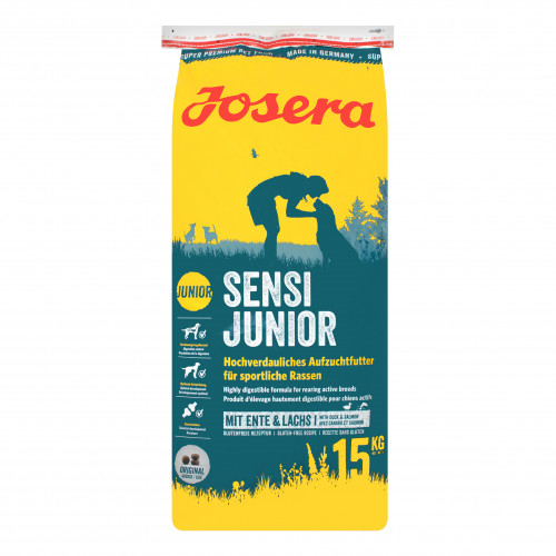 Корм сухий для підростаючих собак Sensi Junior Josera 15кг