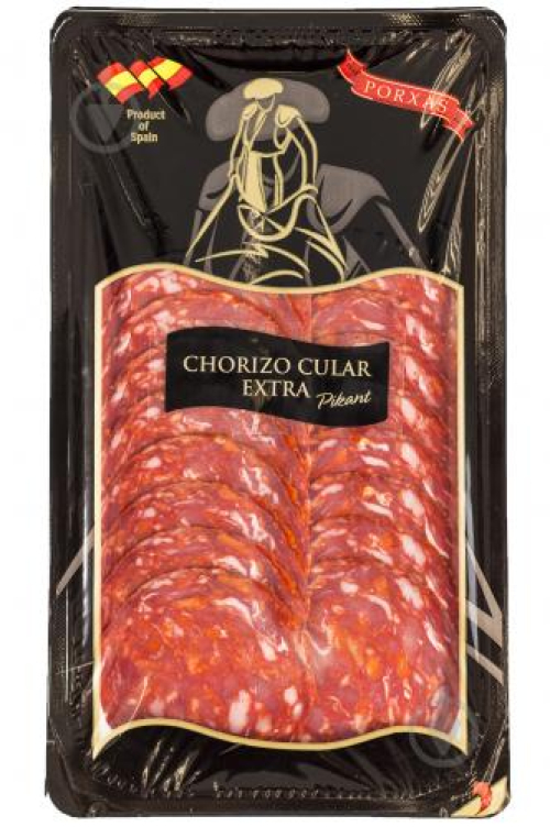 Ковбаса Porxas Chorizo Cular Extra сиров'ялена 70г