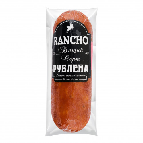 Ковбаса Рублена Rancho в/к в/у 0.22кг