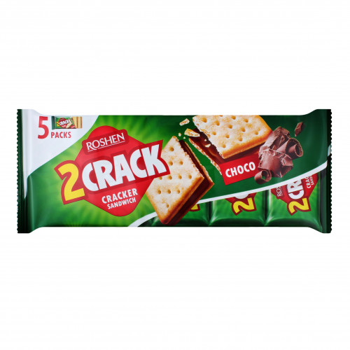 Крекер Choco 2 Crack Roshen м/у 5х47г