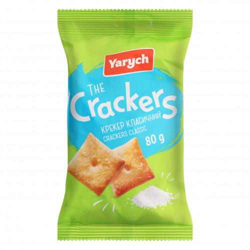 Крекер Класичний The Crackers Yarych м/у 80г