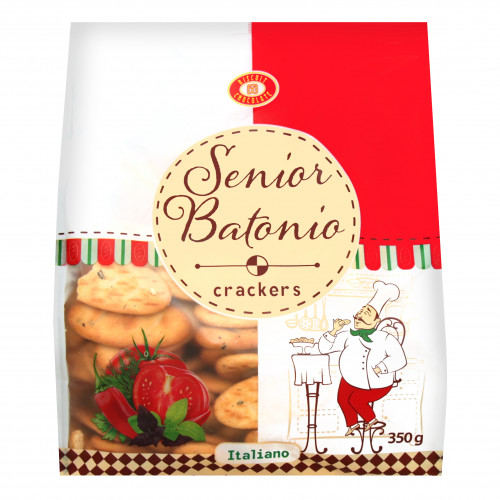 Крекер ХБФ Senior Batonio Italiano 350г х12