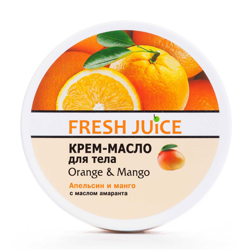 Крем-масло для тіла Fresh Juice Orange&Mango, 225мл