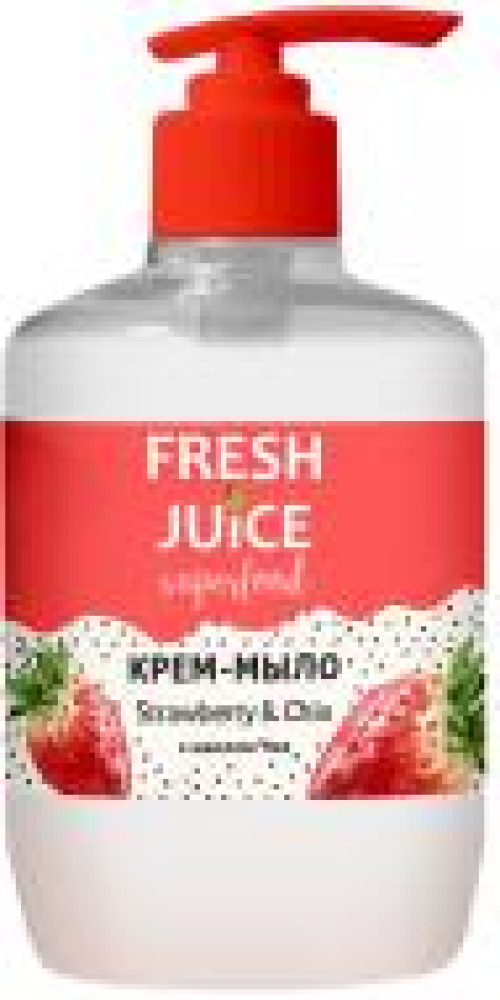 Крем-мило Fresh Juice Superfood Strawberry & Chia 460мл