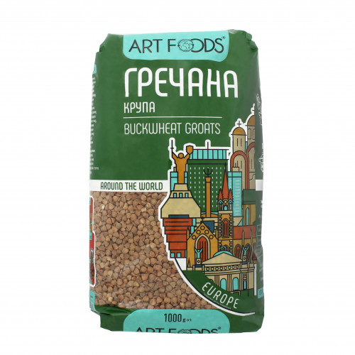 Крупа гречана Art Foods м/у 1кг