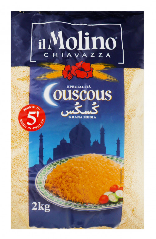 Крупа з твердих сортів пшениці Couscous ilMolino Chiavazza м/у 2 кг