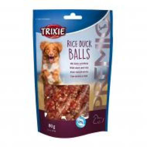 Ласощі Trixie PREMIO Rice Duck Balls, кульки з качкою і рисом, 80г