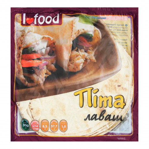 Лаваш Піта Ifood м/у 300г