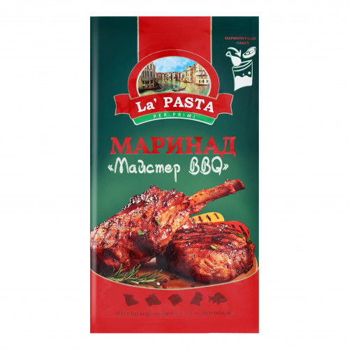 Маринад Майстер BBQ La Pasta м/у 200г