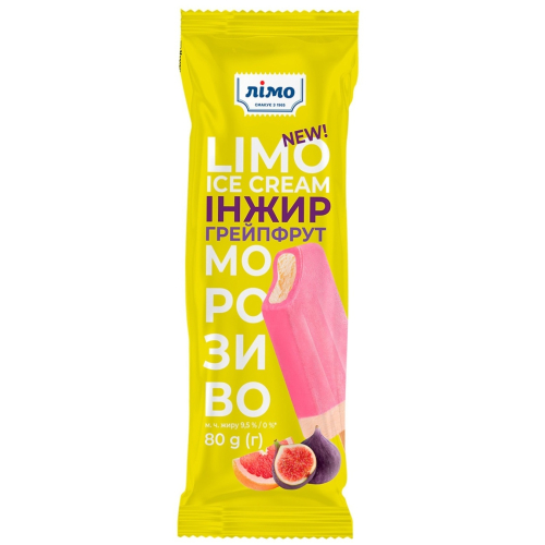 Морозиво Лімо Інжир-грейпфрут 9.5% 80г