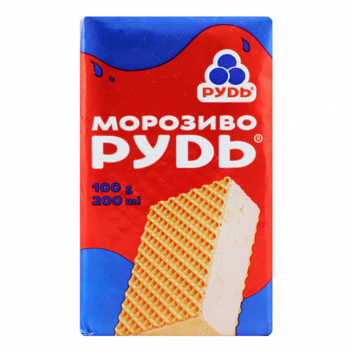 Морозиво Рудь м/у 100г