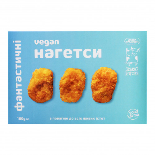 Нагетси Vegan Зелена корова к/у 180г