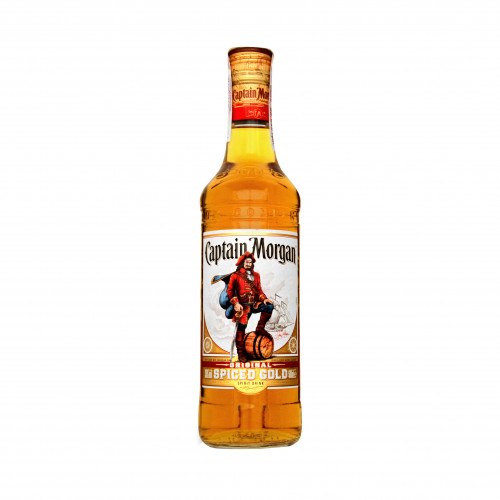 Напій алкогольний 0.5л 35% на основі карибського рома Spiced Gold Captain Morgan пл