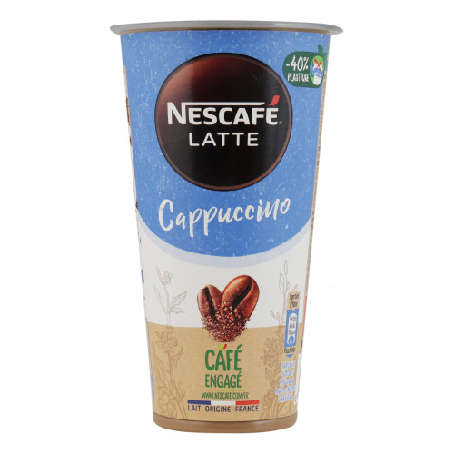 Напій молочний 2.6% з кавою Cappuccino Latte Nescafe ст 190мл