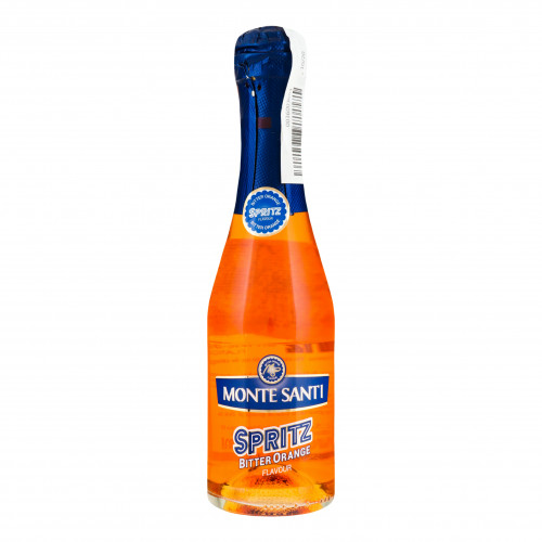 Винний ігристий напій Monte Santi Spritz рожевий солодкий 10% 200мл