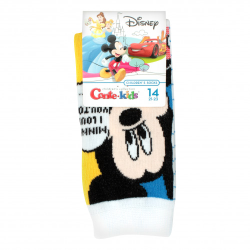 Носки дет Conte-kids Disney 17С126/1 белый р14 345