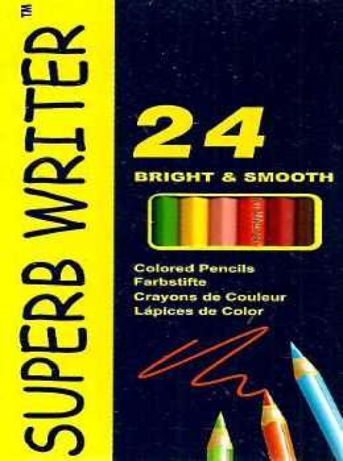 Олівці кольорові Marco Superb Writer шестигр 24кол, 24шт/уп