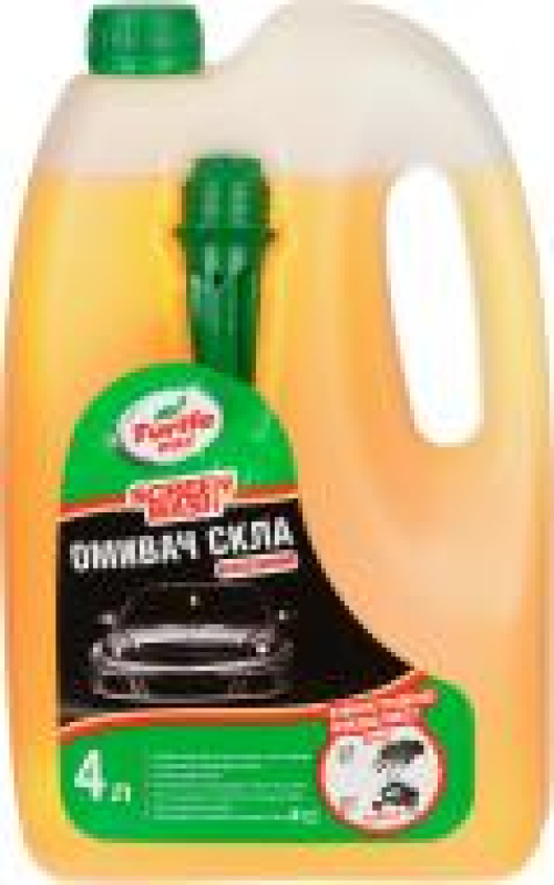 Омивач скла TURTLE WAX Screen Wash всесезонний -4 °С 4л