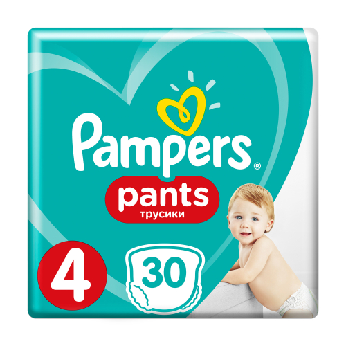 ***PAMPERS Pants підгузки-трусики р4 8-14 кг 30 шт Velio