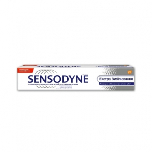 Паста зубна 100мл Sensodyne Екстра вибілювання к/уп