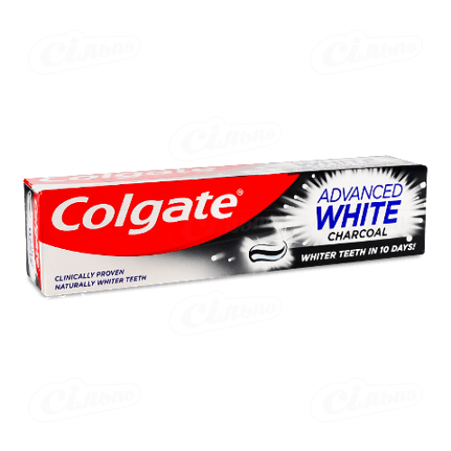 Зубна паста Colgate Advanced White Charcoal 100мл