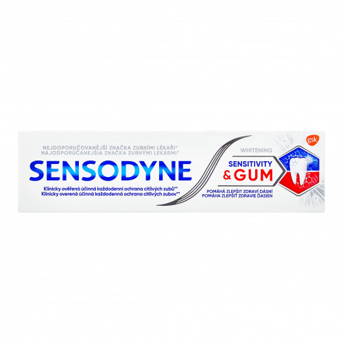 Паста зубна Whitening Sensitivity&Gum Sensodyne 75мл