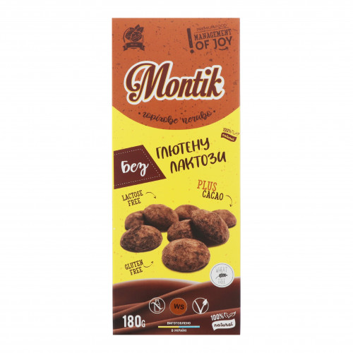 Печенье ореховое Montik к/у 180г