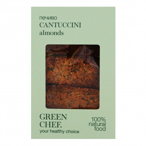 Печиво Cantuccini almonds Green Chef к/у 125г