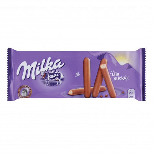 Печиво-палички покриті молочним шоколадом Choco Sticks Milka м/у 112г