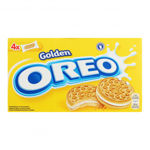 Печиво солодке сухе з начинкою з ванільним смаком Golden Oreo к/у 16х11г