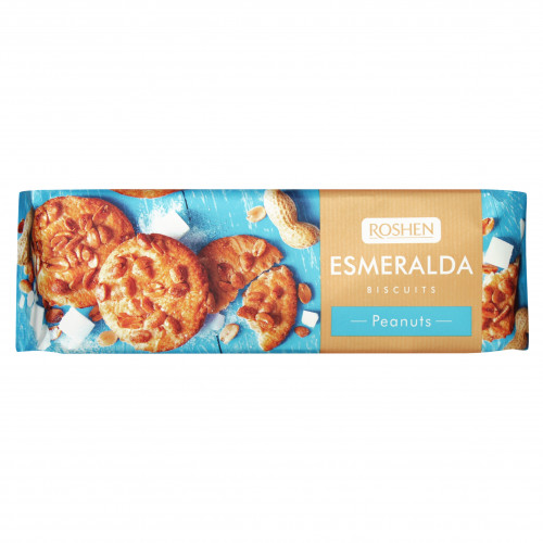 Печиво з арахісом Esmeralda Roshen 150г