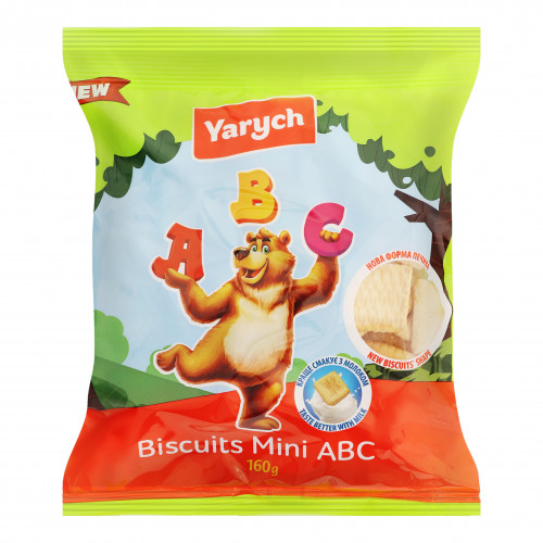 Печиво затяжне Mini ABC Yarych м/у 160г