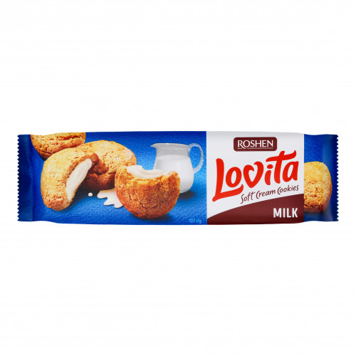 Печиво здобне Milk Lovita Roshen м/у 127г