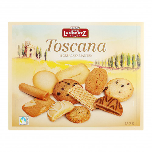 Печиво здобне Toscana Lambertz к/у 450г