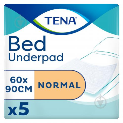 Пелюшки Tena Bed Underpad Normal 60*90 ^, 5шт/уп